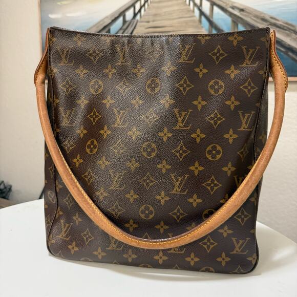 💎✨BEAUTIFUL✨💎Authentic Louis Vuitton Shoulder Bag Looping GM Monogram - Picture 4 of 9